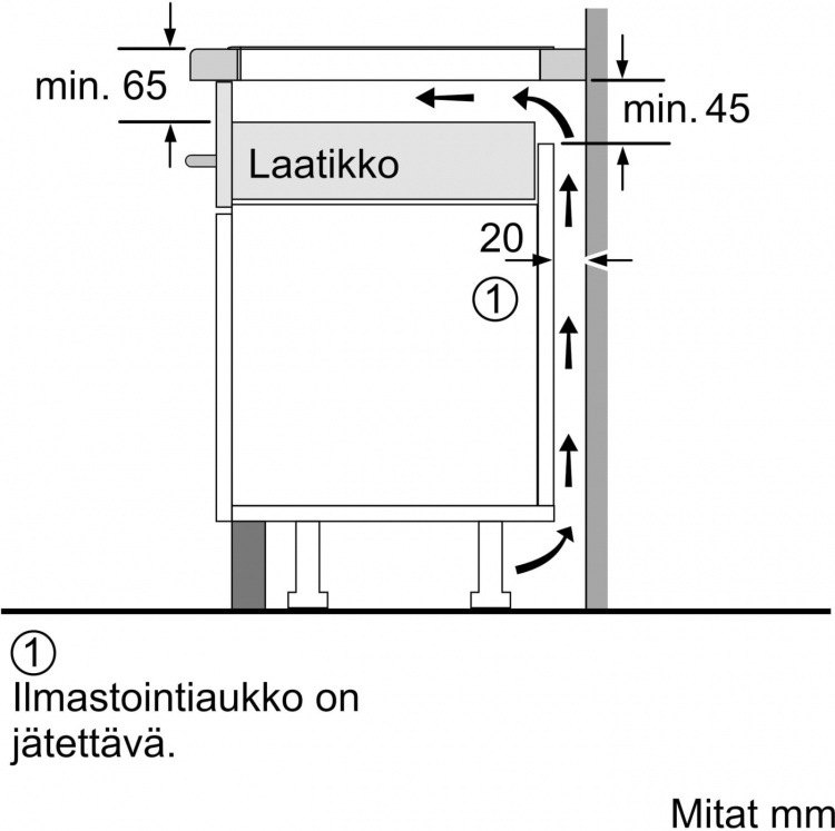 Siemens EX375FXB1E Domino iQ700 induktionskogeplade, 30 cm