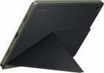 Samsung Galaxy Tab A9+ Book Cover -beskyttelsesetui, sort