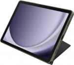Samsung Galaxy Tab A9+ Book Cover -beskyttelsesetui, sort