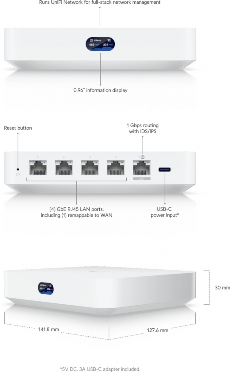 Ubiquiti Ubiquiti Cloud Gateway Ultra -router