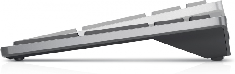 Dell Compact Multi-Device Wireless Keyboard KB740 – trådløst tastatur, gråt