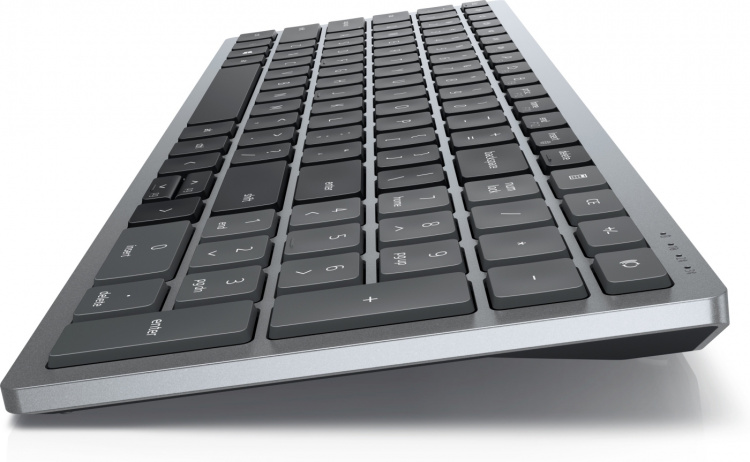 Dell Compact Multi-Device Wireless Keyboard KB740 – trådløst tastatur, gråt