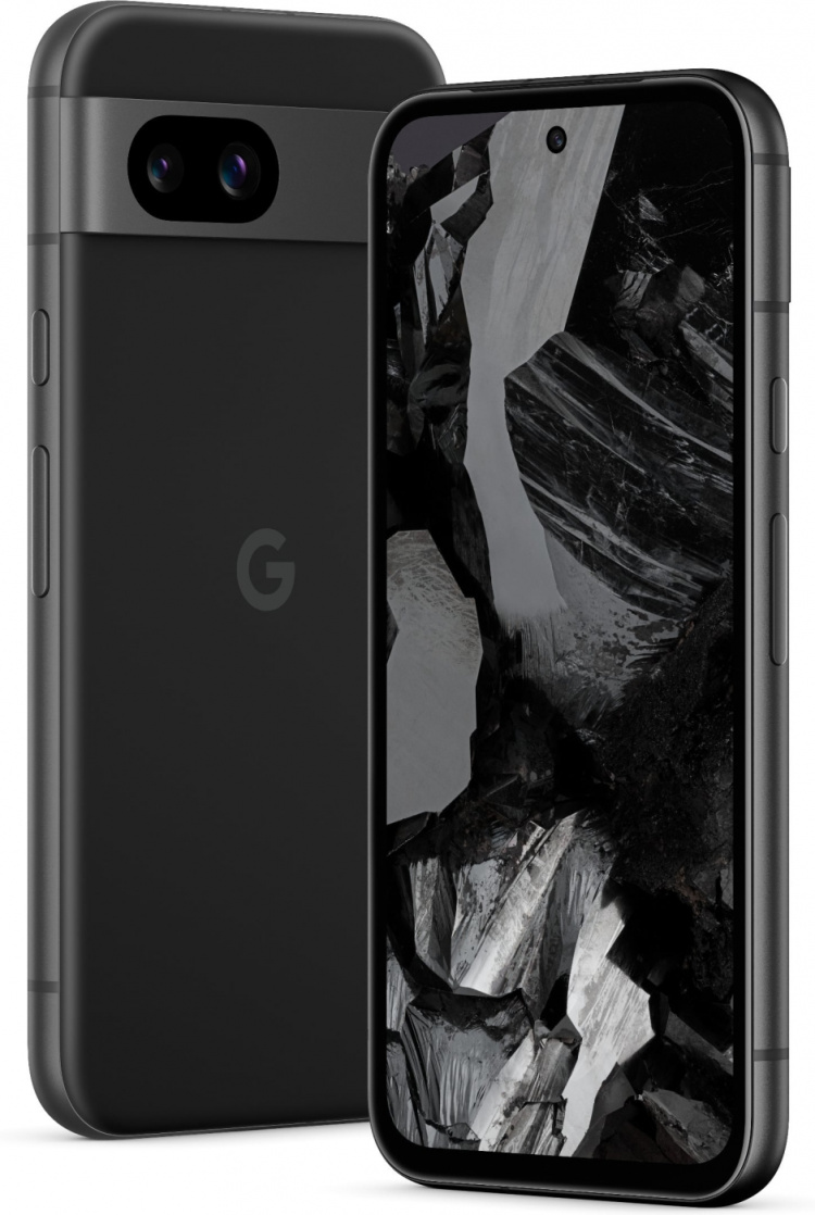 Google Pixel 8a 5G -telefon, 128/8 GB, Obsidian Fra