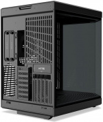 Hyte Y70 Black ATX-kabinet med panoramavindue, sort