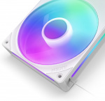 NZXT F360 RGB CORE-blæser, 3 * 120 mm, hvid Det samlede