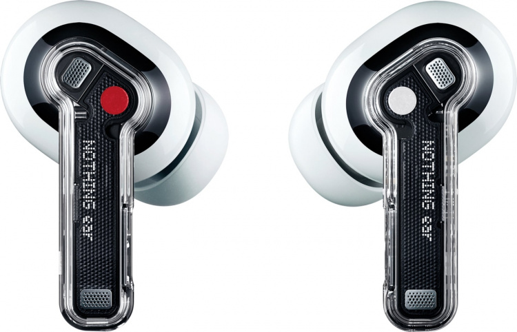 Nothing Ear-øretelefoner med støjreduktion, hvid