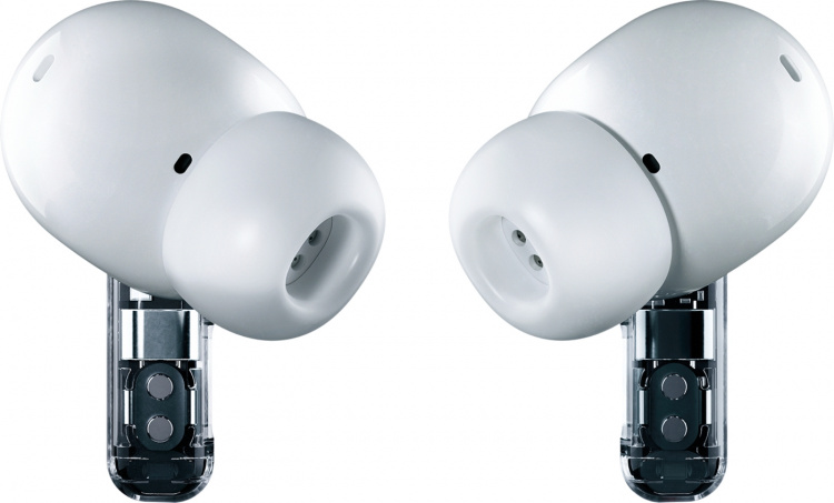 Nothing Ear-øretelefoner med støjreduktion, hvid