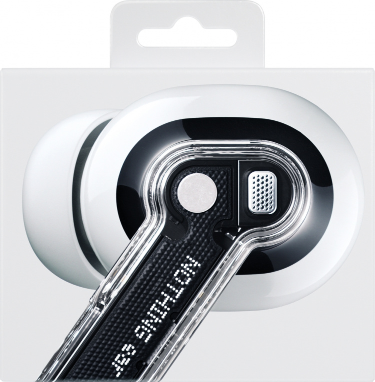 Nothing Ear-øretelefoner med støjreduktion, hvid