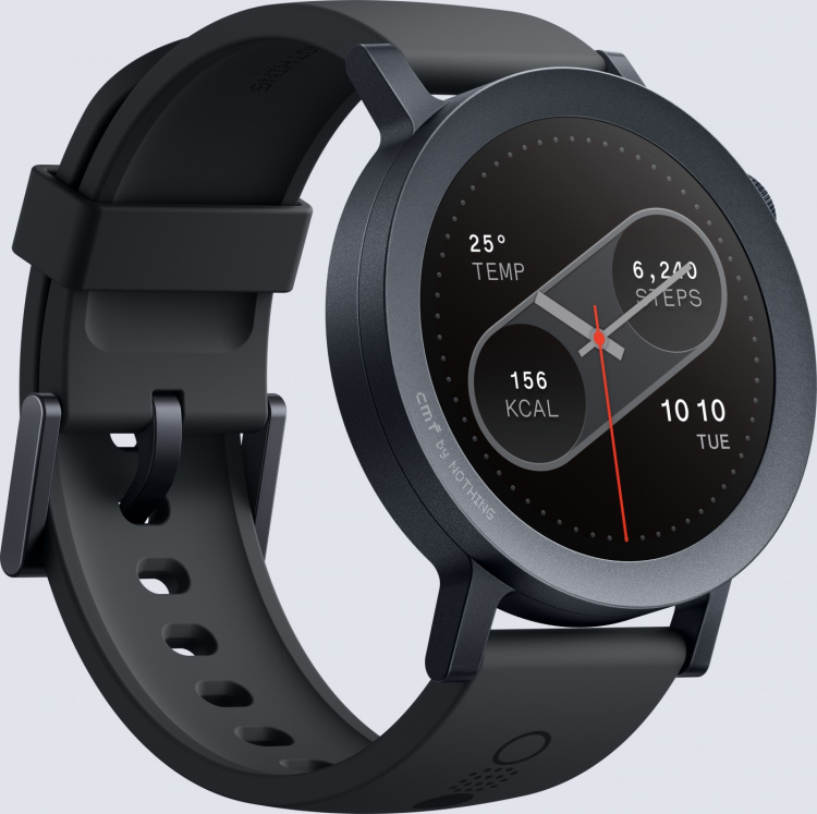 Nothing CMF by Nothing Watch Pro 2 smartwatch, mørkegrå silikonearmbånd Watch Pro