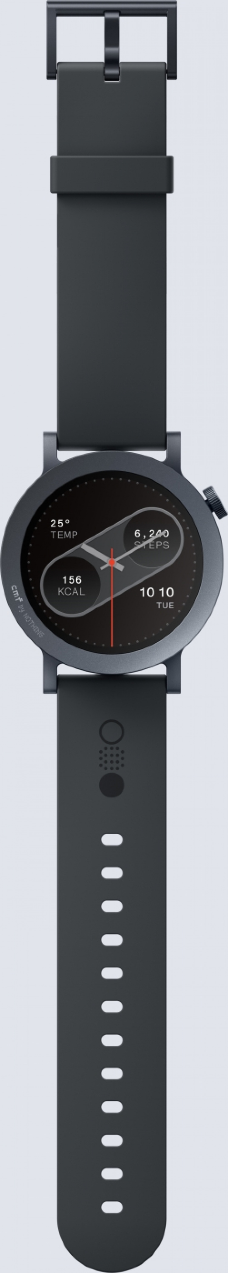 Nothing CMF by Nothing Watch Pro 2 smartwatch, mørkegrå silikonearmbånd Watch Pro