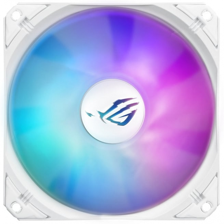 ASUS ROG STRIX LC III 240 ARGB White Edition -væskekølesystem, hvidt.