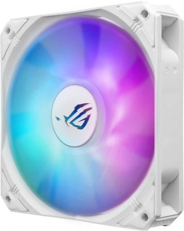 ASUS ROG STRIX LC III 240 ARGB White Edition -væskekølesystem, hvidt.