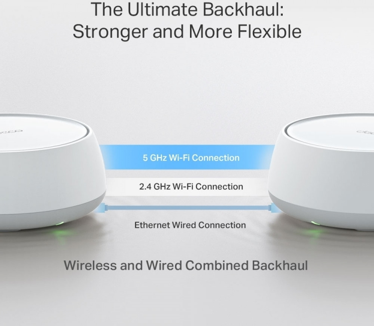 TP-Link Deco BE25 Dual-Band WiFi 7-mesh-system, 3-pak