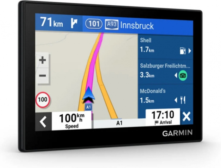 Garmin Drive 53-bilnavigator, Europa