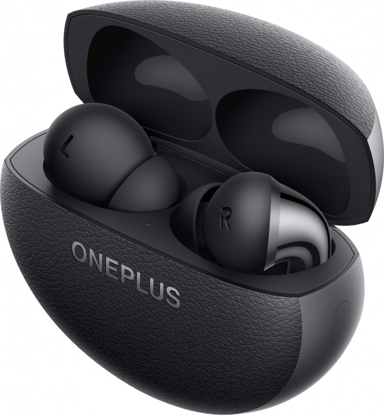 OnePlus Buds Pro 3-øretelefoner med aktiv støjreduktion, Midnight Opus
