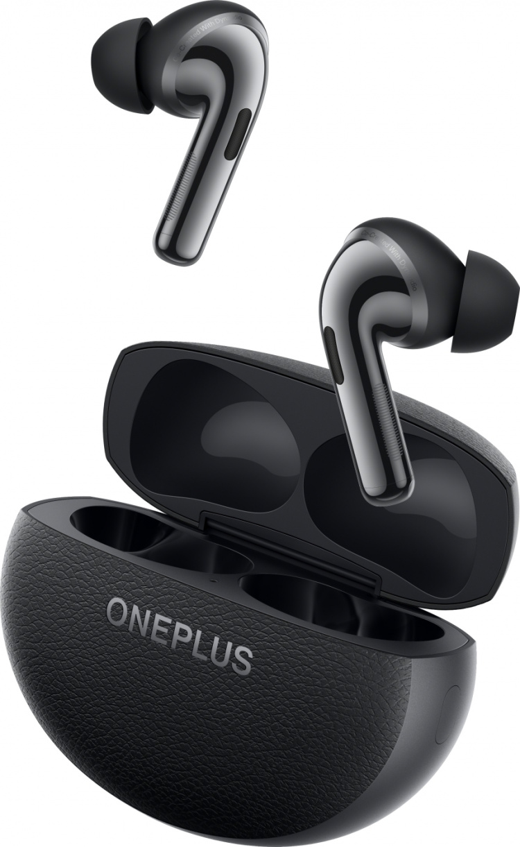 OnePlus Buds Pro 3-øretelefoner med aktiv støjreduktion, Midnight Opus