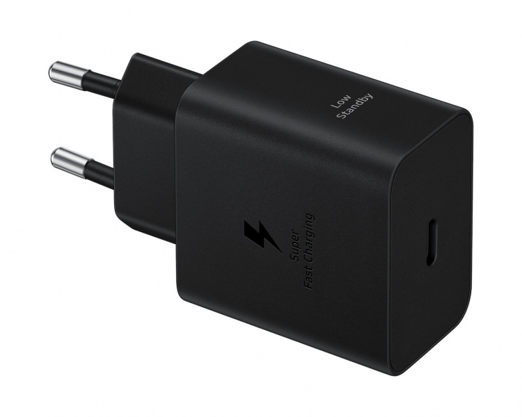 Samsung 45 W hurtigoplader med USB-C-kabel, sort