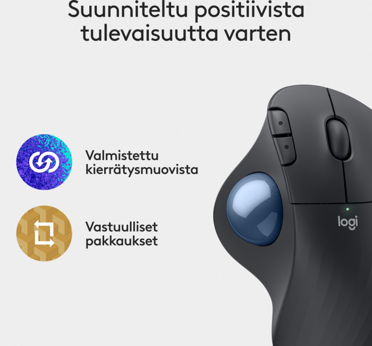 Logitech Ergo M575S-trackball, grafit