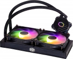 Cooler Master MasterLiquid 240L Core ARGB -væskekølesystem, sort