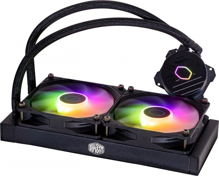 Cooler Master MasterLiquid 240L Core ARGB -væskekølesystem, sort