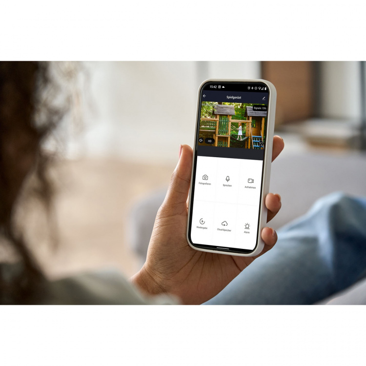 Hama Smart Overvågningskamera Udendørs Solcelle Sort