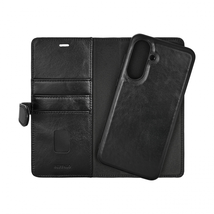 Buffalo Wallet 2i1 3 Kort Læder Sort - Samsung Galaxy A37 5G