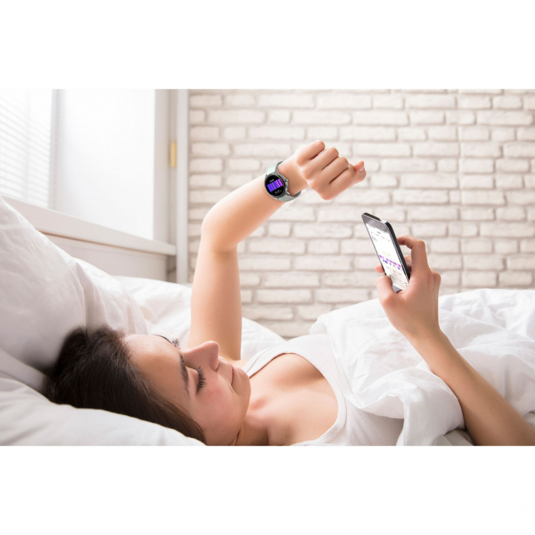 Hama Aktivitetsur - Fit Watch 4910 Lys Grå