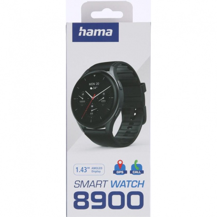 Hama Smartwatch 8900 Sort