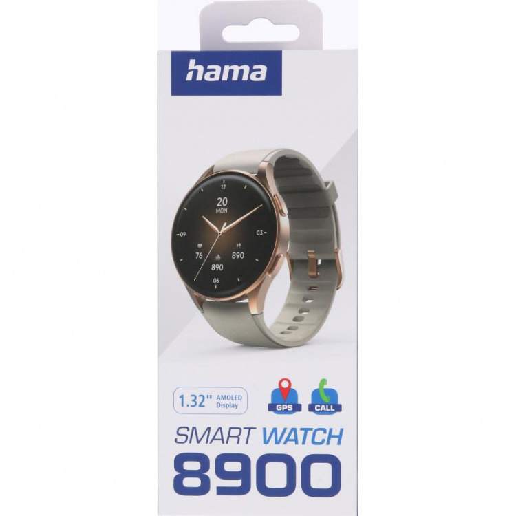 Hama Smartwatch 8900 Guld Beige