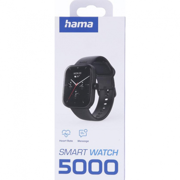Hama Smartwatch 5000 Sort