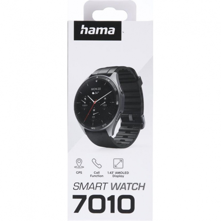 Hama Smartwatch 7010 Sort