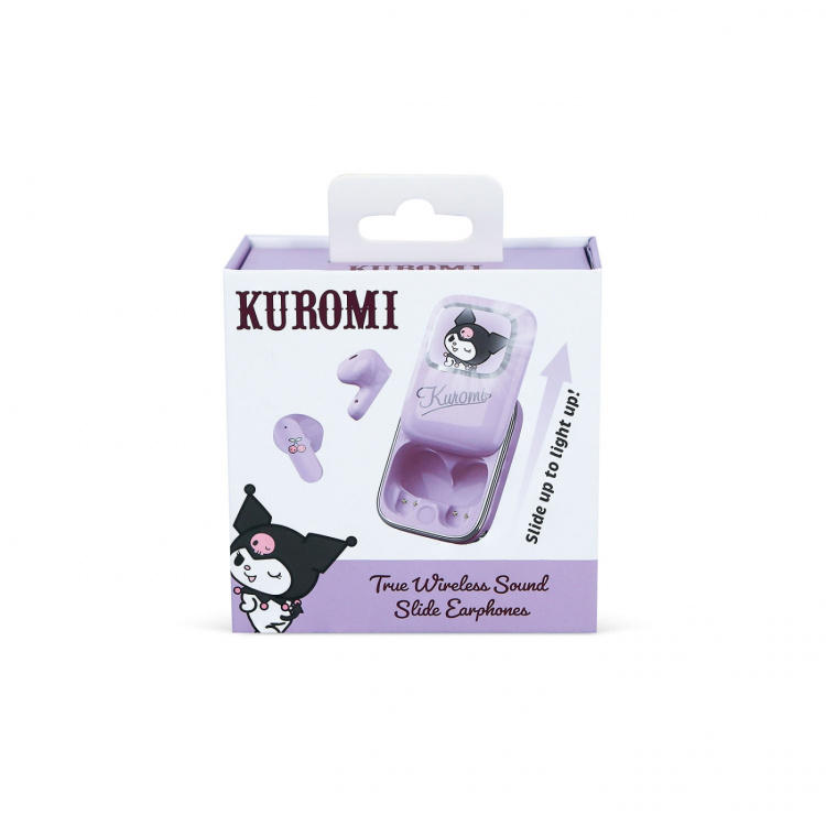 KUROMI Øretelefoner In-Ear TWS Slide med LED