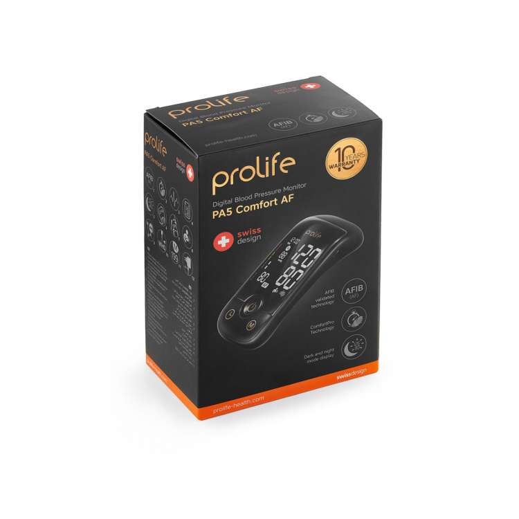 PROLIFE Blodtryksmåler Digital PA5 Comfort AF