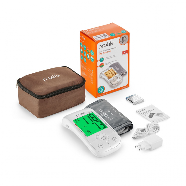 PROLIFE Blodtryksmåler Digital PA5 Comfort