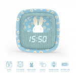 Mobility On Board Vækkeur med lys Billy Blå Blomst