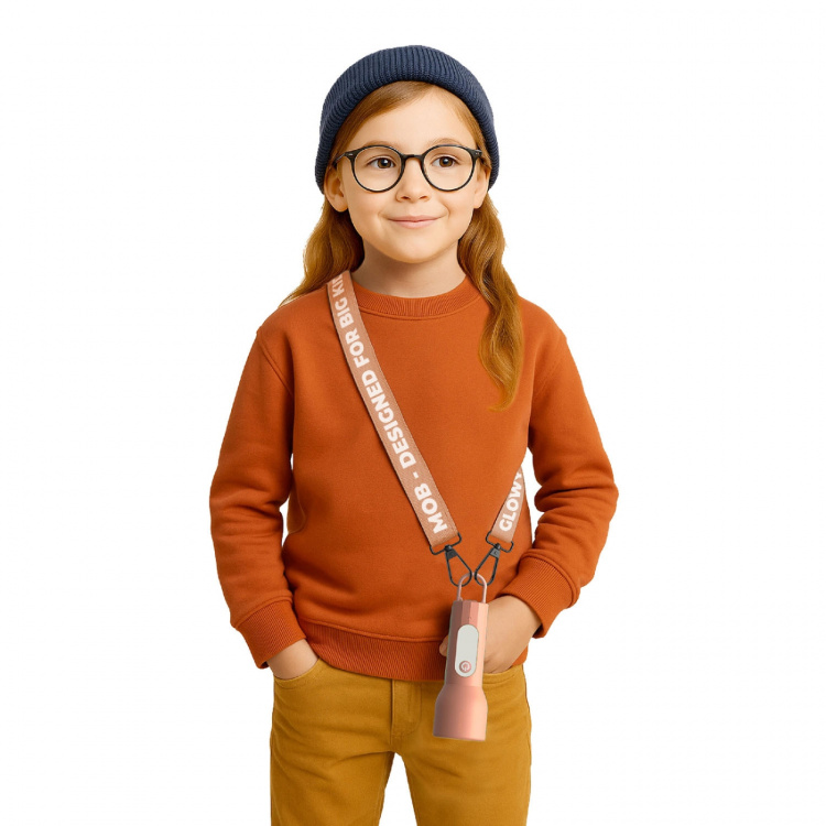 Mobility On Board Lommelygte Glowy Rosa