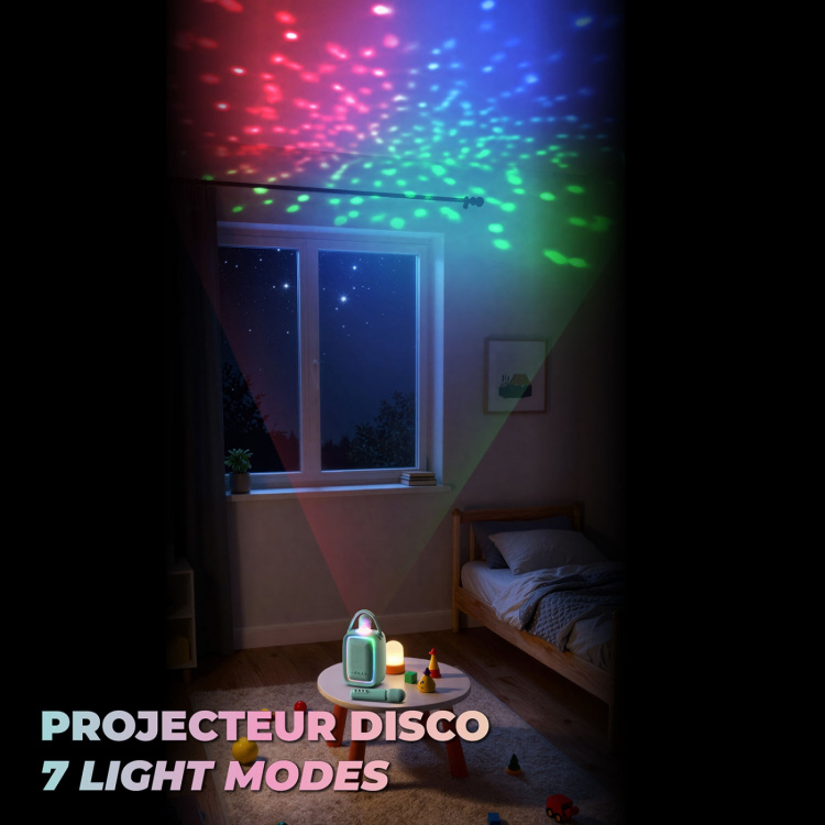 Mobility On Board Højttaler/Karaoke-sæt Singy Party Grøn