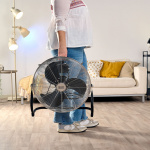 BLACK+DECKER Gulvventilator 120W Sort/Sort