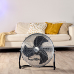 BLACK+DECKER Gulvventilator 120W Sort/Sort