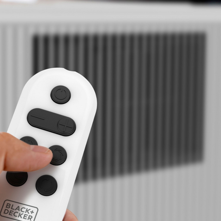 BLACK+DECKER Køleanlæg Transportabelt Hvid