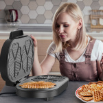 BLACK+DECKER Vaffeljern Dobbelt 1400W