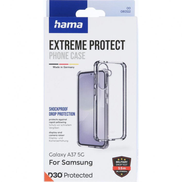Hama Mobilcover Extreme Protect Samsung Galaxy A37 5G Transparent
