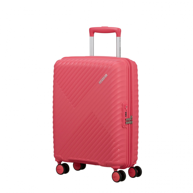 American Tourister Kuffert Diablast Spinner 55/20 Pink Glitch