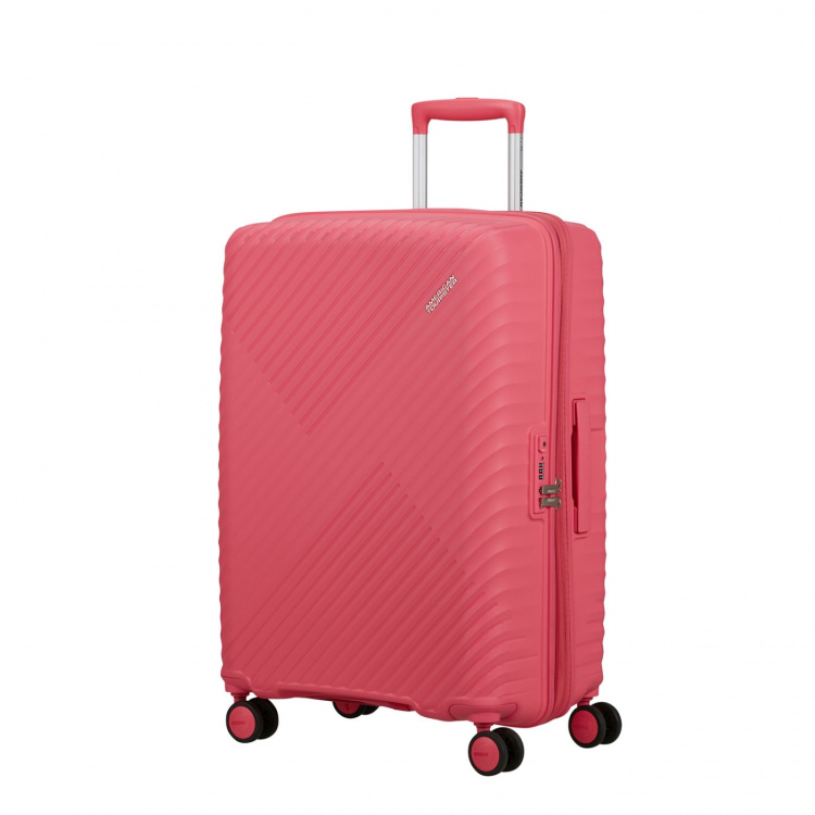 American Tourister Kuffert Diablast Spinner 68/25 Pink Glitch
