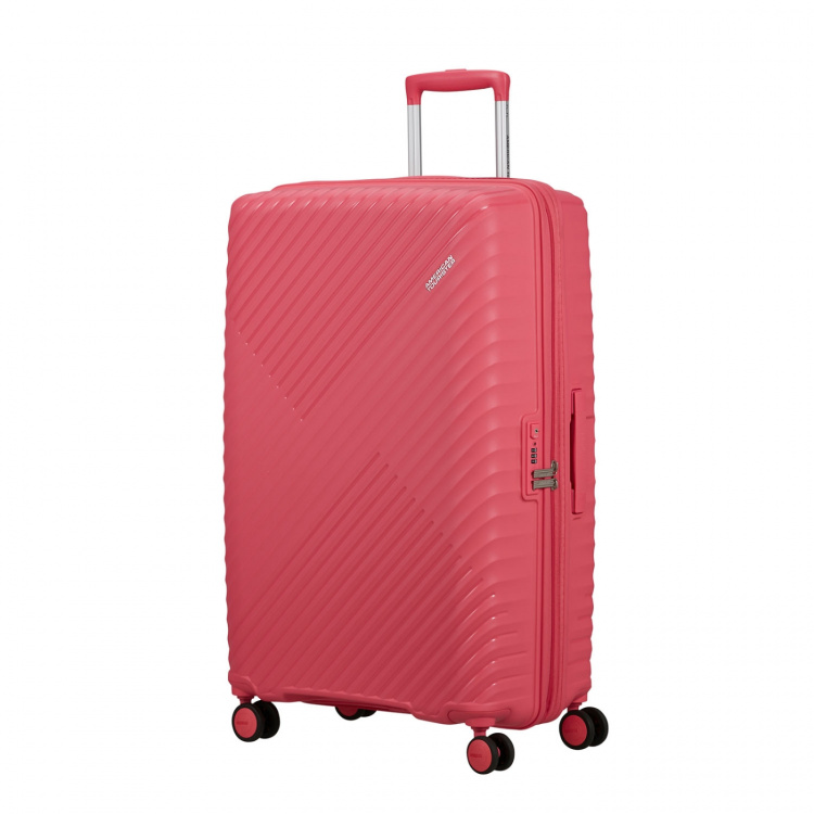 American Tourister Kuffert Diablast Spinner 77/28 Pink Glitch