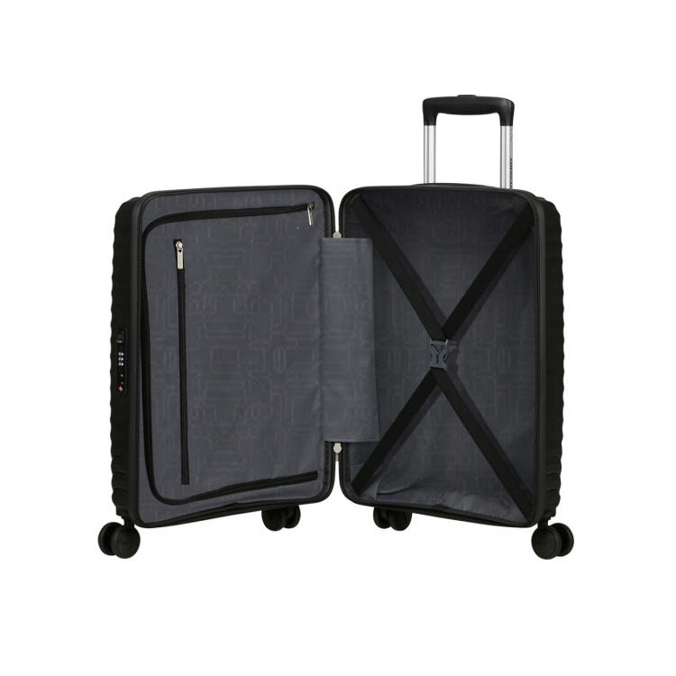 American Tourister Kuffert Diablast Spinner 55/20 Black Code
