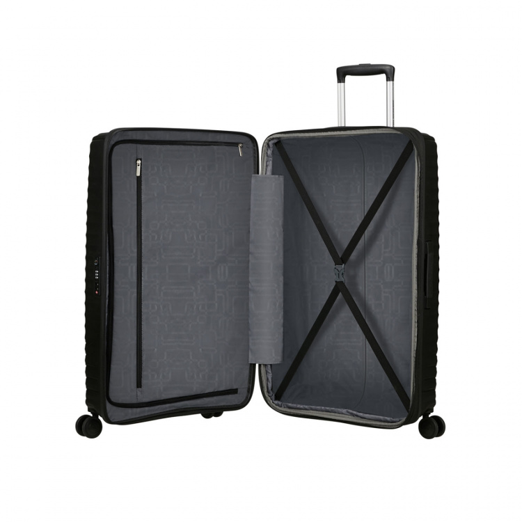 American Tourister Kuffert Diablast Spinner 77/28 Black Code