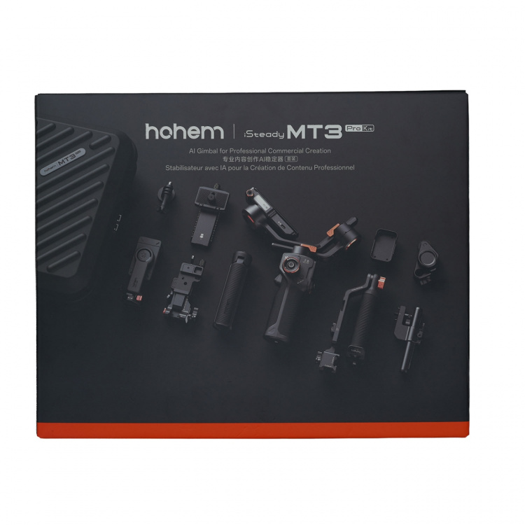 Hohem Gimbal iSteady MT3 Pro Kit til Kamera & Telefon