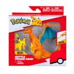 Pokémon Figur-sæt med 2 stk. Charizard og Pikachu (PKW3459)