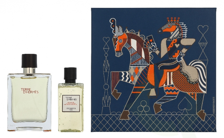 Hermes Terre D\'Hermes Giftset 180 ml Edt Spray 100 ml / Shower Gel 80 ml
